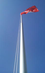 Fahnenmasten aus Aluminium