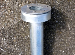Fahnenmast aufstellen Ramma